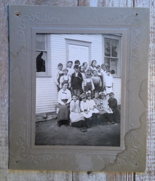 Antique Original 1918 School Photo - Elk Point Alberta for sale