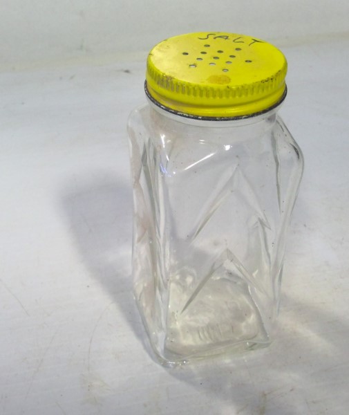 Vintage Blue Ribbon Spice Shaker Bottle for sale