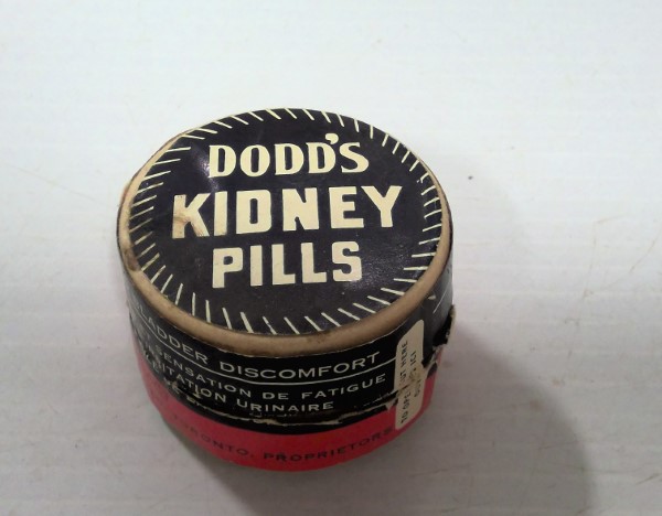 Vintage Dodd’s Kidney Pills Cardboard Box for sale