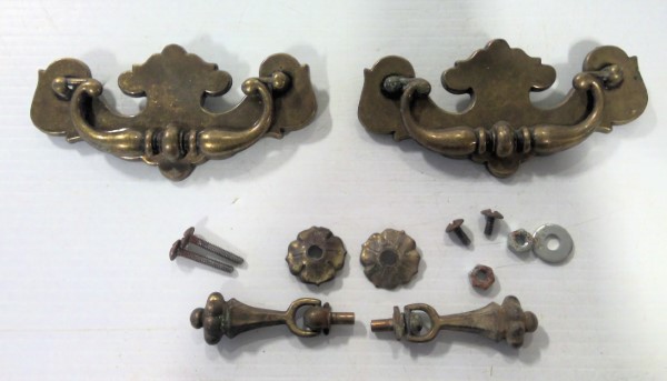 Vintage Drawer Pulls - Architectural / Furniture Salvage for sale