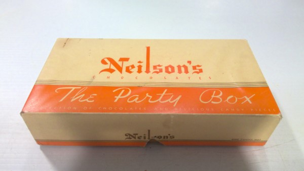 Rare Vintage Neilson's Chocolate "The Party Box" - Canada Version for sale