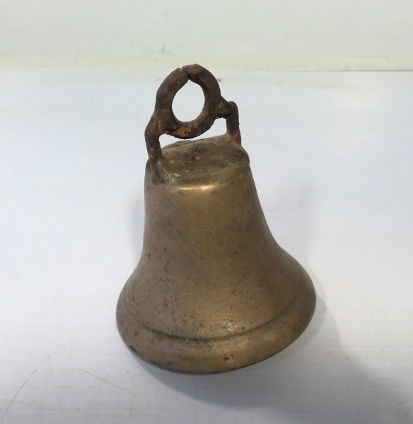 Antique Brass Dinner / Farm Bell for sale