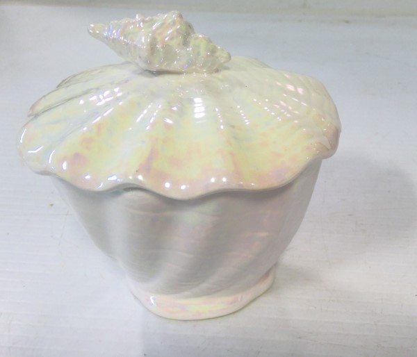 Vintage Seashell by Enterprise Sugar Bowl - Made in Japan for sale