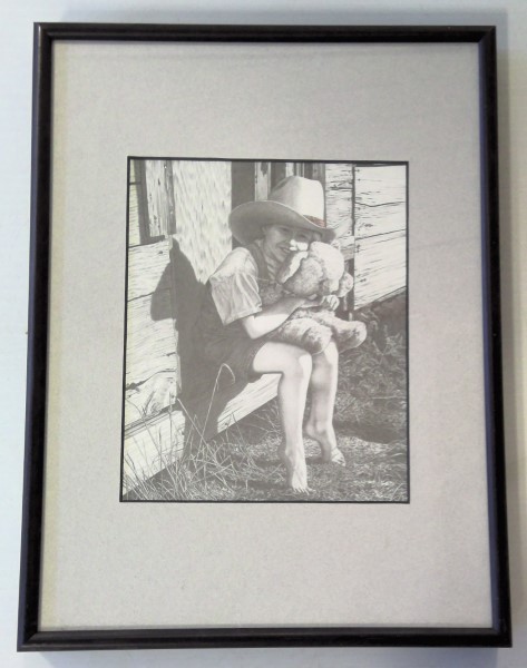 "Someone Special" Bernie Brown Print - Matted and Framed for sale