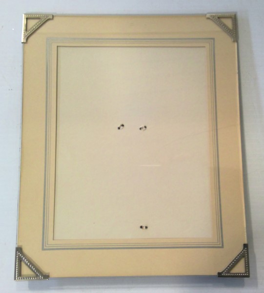 Vintage Glass Picture Frame for sale