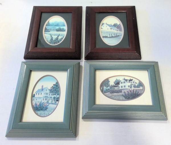 Set of 4 Framed Catherine Karnes Munn Prints in Frames for sale