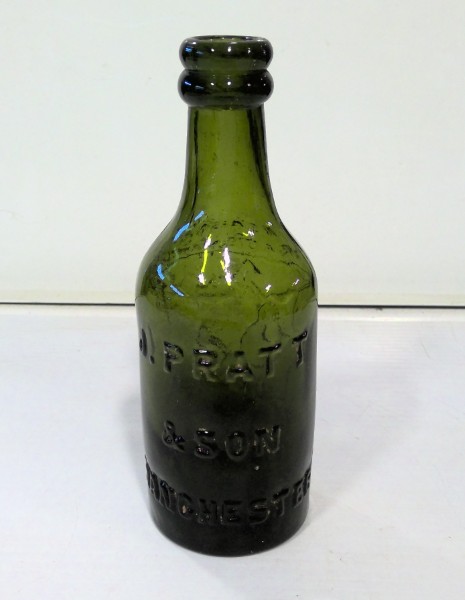 Antique J. Pratt & Son Manchester Beer Bottle for sale