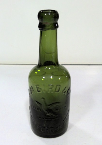 Antiques R.M.Bird & Co. Green Bottle Stratford on Avon for sale