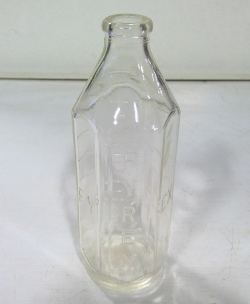 Vintage 1950s Pyrex 8 Oz. Glass Baby Bottle for sale