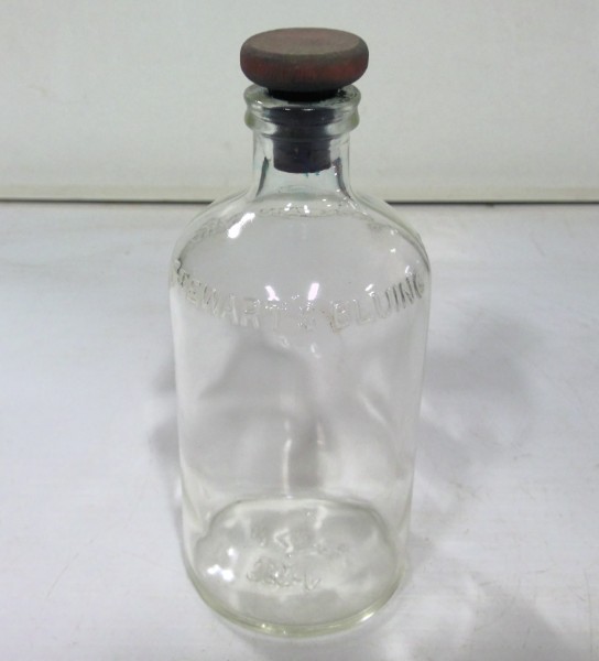 Vintage Mrs. Stewart's Bluing Bottle - Luther Ford & Co. Winnipeg Manitoba for sale