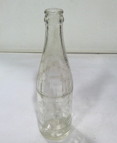 Antique Capital Beverages Edmonton Alberta Bottle - Embossed for sale