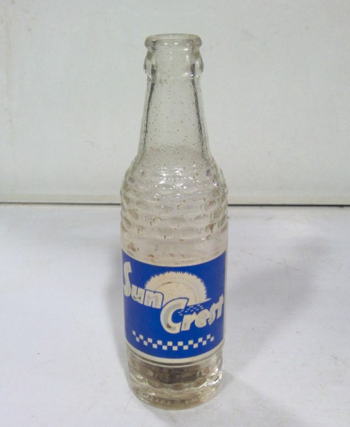 Antique Sun Crest Soda Pop Bottle for sale