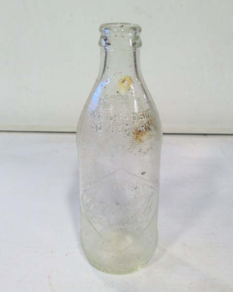 Vintage Canadian Coca-Cola 10Oz. No Deposit No Return Glass Bottle for sale