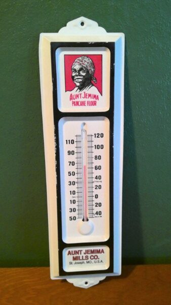 Vintage Aunt Jemima Advertising Thermometer. for sale