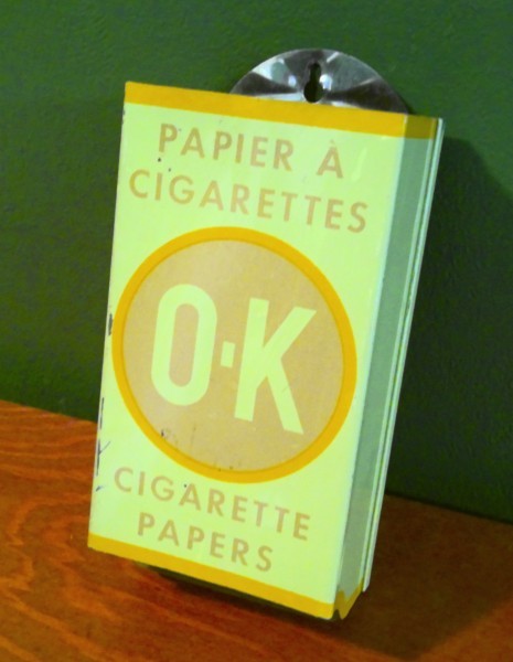 Vintage OK Cigarette Paper Dispenser for sale