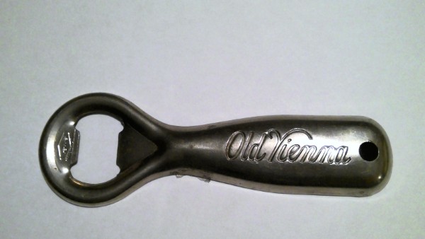 Vintage Old Vienna Beer Bottle Opener Advertising for sale