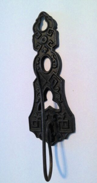 Antique Cast Wall Mount Iron Receipt Holder / Spike for sale