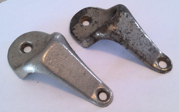 Antique Cast Wall Mounted Bottle Openers - Lot of 2 for sale