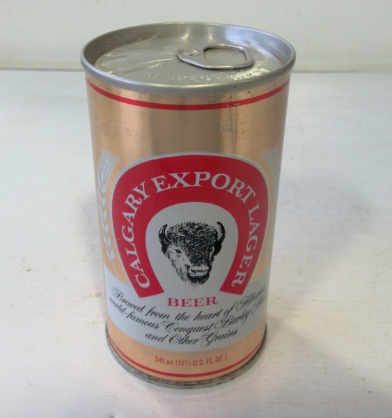 Vintage Calgary Export Lager Beer 11.5 Oz. Can - O'Keefe Breweries. for sale