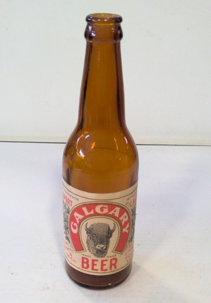 Vintage Calgary Export Lager Long Neck 12Oz. Bottle for sale