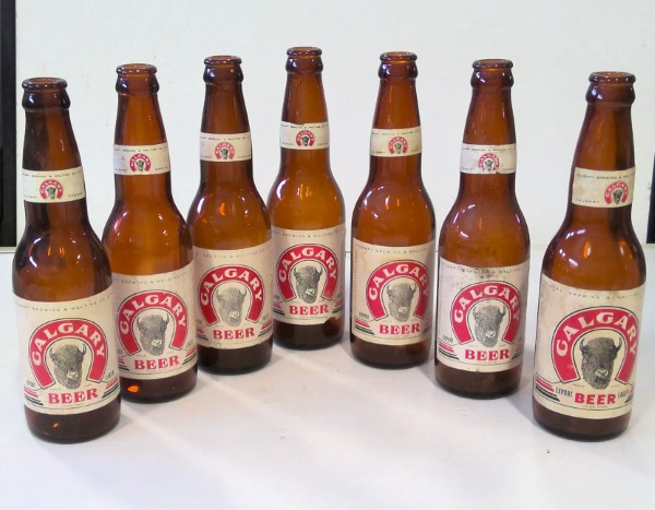 Vintage Calgary Export Lager Long Neck 12Oz. Bottle (Price is for 1) for sale