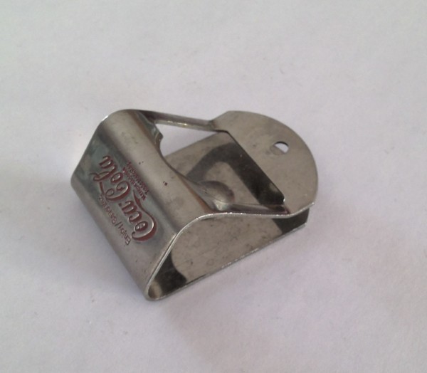 Vintage Coca-Cola Wall Mounted Bottle Opener for sale