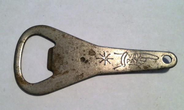 Vintage "You Pay" Spinner Bottle Opener. for sale