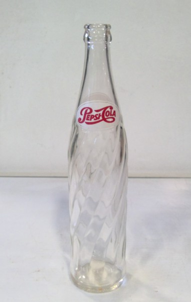 Vintage 1961 Pepsi 16 Oz. Glass Bottle for sale