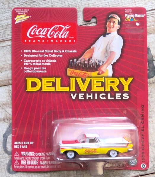 Johnny Lightning 1959 Chevy El Camino Coca Cola Delivery Vehicles for sale