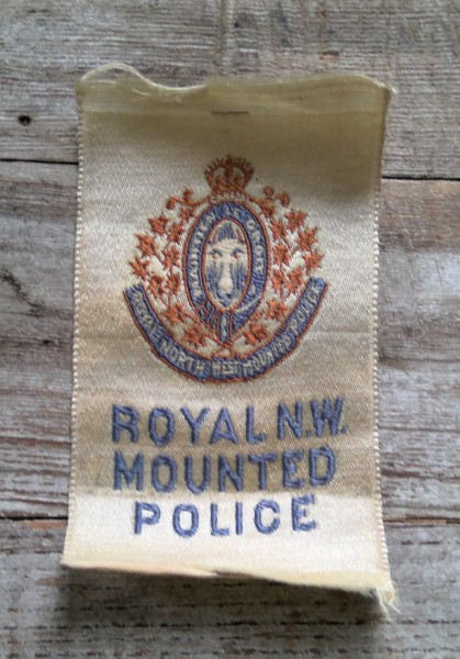 Vintage Royal North West Mounted Police - Tobacco Silk for sale