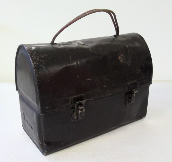 Vintage Tin Metal Lunch Box for sale