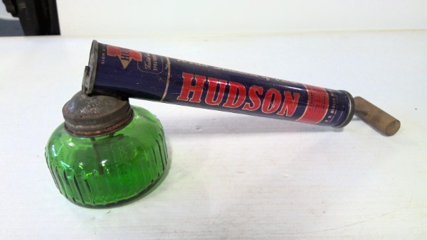Vintage Hudson Pesticide Sprayer with Glass Canister for sale