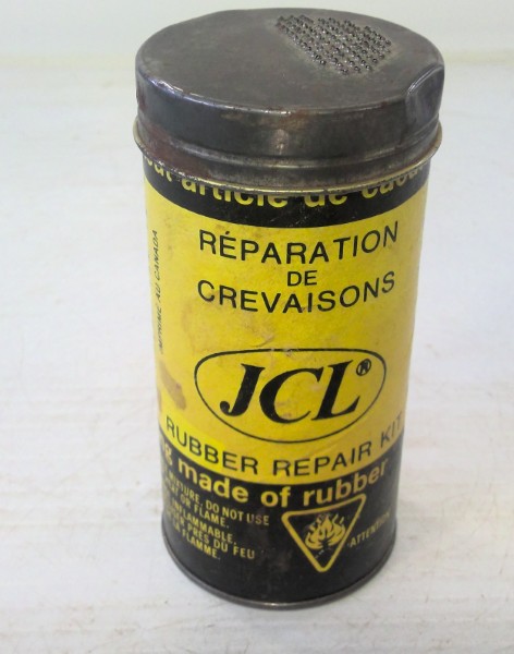 Vintage JCL Rubber Repair Kit Tin for sale