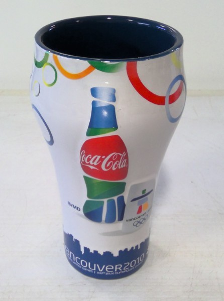 Coca-Cola Vancouver 2010 Olympics Ceramic Glass / Cup for sale
