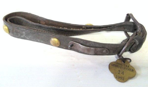 Rare Vintage 1951 Spirit River Alberta Dog Tax Dog Tag for sale