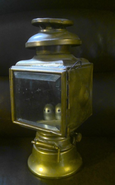 Antique 1900s Model T Ford Side Light Lantern Car Lamp for sale